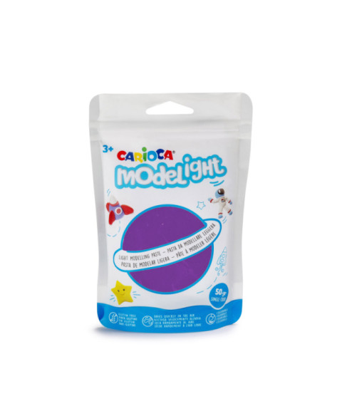 Plastilină moale Carioca 50 g mov